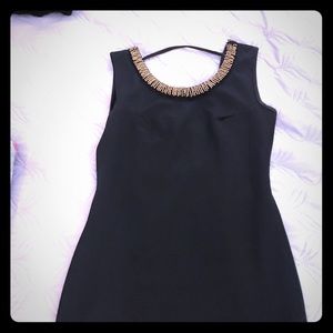 Black “Love Culture” cocktail dress